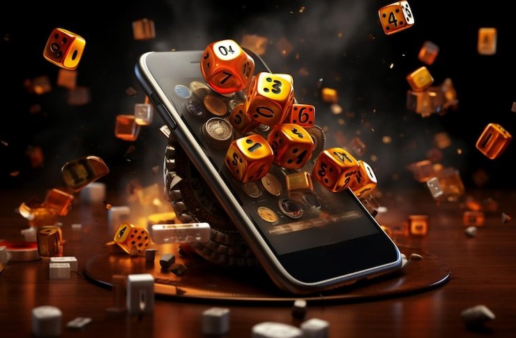 Antarmuka permainan Gaple Online di aplikasi mobile oxl toto